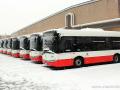 Představení nových midibusu Solaris Urbino 8.9 v garážích Klíčov. | 14.1.2013