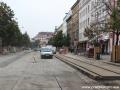 Nové tramvajové ostrůvky Vršovické náměstí. | 25.9.2013