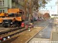 Oprava tratě v Minské ulici. | 23.11.2017
