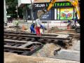 U vozovny Strašnice probíhá první etapa opravy tramvajové tratě. | 22.05.2020