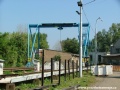 Mostový, neboli portálový jeřáb v areálu Rustonky. | 6.9.2005