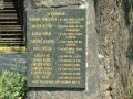 Pomníček na památku padlých zaměstnanců Rustonky za druhé světové války, před demolicí areálu byl přenesen do vozovny Střešovice | 6.9.2005