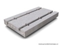 Základní betonová konstrukce panelu LRB řady Grey Line na vizualizaci výrobce, kde beton tvoří také pojížděný povrch panelu