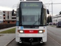 Přímý pohled na čelo vozu RT6N1. Právě tomuto vozu vděčí všechny vozy RT6N1 za vykonání typových zkoušek. | 16.12.2011