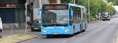V Budapešti kromě „profláknutých“ Ikarusů narazíme také na autobusy značky Mercedes. | 24.6.2014