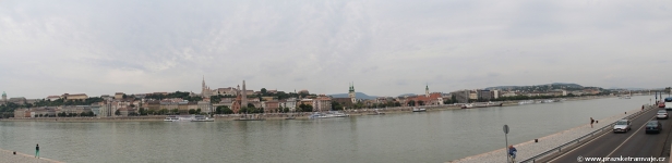Budapešťské panorama nad Dunajem. | 25.6.2014