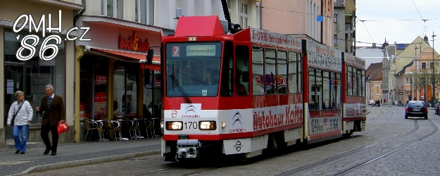 Jedním z dalších navštívených měst je Cottbus. A začneme na hlavním tramvajovém přestupním bodě Stadthalle. | 15.4.2011