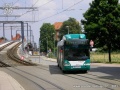 Autobusová linka 9 ve směru Daberstadt je obsluhována Neoplanem čísla 502. | 16.7.2010