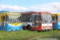 Odstavené trolejbusy Škoda 14 Tr 17/7M #2006 a Škoda 15 Tr 10/7 #1013. | 30.6.2017