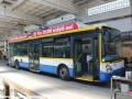 Údržbou prochází trolejbus Škoda 24Tr Citelis 1A ev.č.56. | 13.-14.6.2014