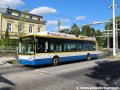 Trolejbus Škoda 24Tr Citelis 1A ev.č.53 vybavený pomocným dieselagregátem míří k zastávce Nádraží. | 13.-14.6.2014