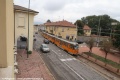 Souprava vozů tvořících jednotku Treno Bloccato v poslední den provozu s čelním vozem #551. | 30.9.2022
