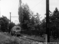 Krásné Pole, třívozový vlak linky 5 v čele s motorovým vozem ev.č.60 | 20.7.1983