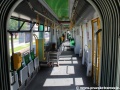 Interiér vozu Solaris Tramino S105P pohledem ze 4. článku. | 1.7.2012