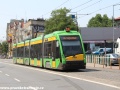 U zastávky Krauthofera zachycen vůz Solaris Tramino S105P ev.č.538. | 2.7.2012