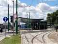 V době návštěvy Poznaně opuštěný terminál Junikowo. Terminál je společný pro tramvajovou i autobusovou dopravu. | 20.7.2013