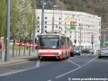 V roce 2003 byl dodán trolejbus Škoda 15Tr13/6M ev.č.567. | 4.4.2014