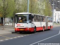 Autobus Karosa B941E.1964 ev.č.376 dodaný v roce 2001 je vypravován zejména na trolejbusové linky při nedostatku provozuschopných trolejbusů. | 4.4.2014