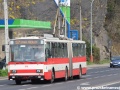 Od roku 2011 v Ústí potkáme trolejbus Škoda 15Tr13/6M ev.č.575, jenž byl původně dodán v roce 1996 do Hradce Králové. | 4.4.2014