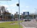 Nejnověji je pražcové návěstidlo použito před rychlostní výhybkou R01 na Prašném mostě. Na snímku právě signalizuje volno pro vjezd do obvodu blokování výhybky. | 29.9.2013
