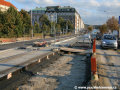 Rekonstrukce tramvajové tratě v prostoru zastávek Palackého náměstí na nábřeží. | 12.9.2007