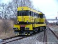 Lokomotiva 740 534-3 firmy Viamont, a.s. měla premiéru v přepravě tramvají Škoda 14T s vozem ev.č.9116. | 23.1.2007