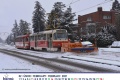 Únor nástěnného kalendáře Pražských tramvají 2021 »Po pražských kolejích«