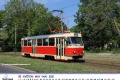 Květen nástěnného kalendáře Pražských tramvají 2021 »Po pražských kolejích«