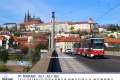 Červenec nástěnného kalendáře Pražských tramvají 2021 »Po pražských kolejích«