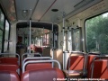 No a aby těch interiérů trolejbusů nebylo málo, dopřejme si ještě originální provedení vozu 15Tr, vyfotografované ve voze ev.č.6606 na lince 212 při cestě zpět do města naplněné zklamáním, neboť se nepodařilo pořádně vyfotit Sanos... | 4.6.1998