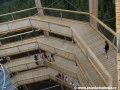 Spirálovitě stoupající chodník na vrchol vyhlídkové věže Stezky korunami stromů. | 10.8.2012