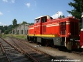 Lokomotiva T426.003 sune do stanice Kořenov historický vlak ve složení M240.0057+020 529-8+820 056-0. | 26.7.2008