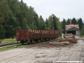 Nákladní dopravu do Kořenova reprezentují z většiny oplenové vozy ložené dřívím pro místní pilu. | 10.9.2011