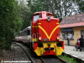 Lokomotiva T426.001 dovezla zvláštní vlak až do Harrachova. | 10.9.2011