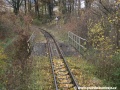Mostek úzkorozchodné železničky. | 5.11.2011