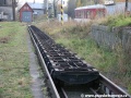 Od roku 1997 odstavené podvalníky úzké železnice v Třemešné ve Slezsku. | 5.11.2011