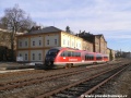 A před takovéto nádraží zajíždí z německé strany motorové jednotky řady 642 zvané Desiro... | 23.3.2011