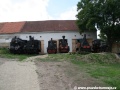 Historické lokomotivní exponáty. | 13.8.2011