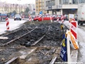 Likvidace části tramvajové tratě v ulici Antala Staška, na níž byl přerušen provoz v roce 1970, proběhla teprve o pětatřicet let později... | 8.4.2005