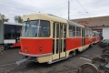 Na mimořádnou opravu přijel do do Opravny tramvají také muzejní vůz T3 #6340. | 29.4.2020