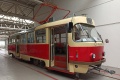 Vůz T3SUCS #7269 určený pro retro provoz prošel po opravě v ostravské Ekově v Opravně tramvají dokončovacími pracemi. | 18.4.2021