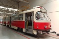 Vůz T3R.P #8542 obdržel během prohlídky stupně PO v Opravně tramvají klimatizaci kabiny řidiče. | 14.2.2020