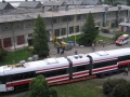 Přeprava dokončeného vozu RT6N2 ev.č.9101 ze Šumperka zpět do Prahy. | 26.9.2005