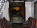 Interiér vozu RT6N2 #9101 po přerušení zkoušek a opětovném odstavení v hale vozovny Pankrác. | 2.2.2007