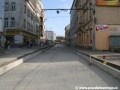 Vznikající spodek tramvajové tratě pro konstrukci pevné jízdní dráhy systému W-tram. | 3.4.2011
